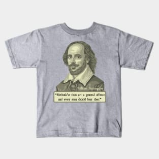 Shakespeare Insult Kids T-Shirt